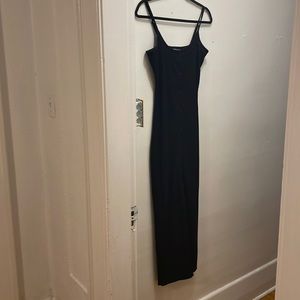 NWOT Black Midi Dress